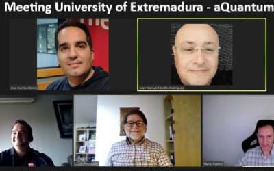 Meeting of the Joint Technical Committee of the University of Extremadura – aQuantum