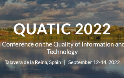 aQuantum sponsors QUATIC 2022, the15th International Conference on the Quality of Information and Communications Technology