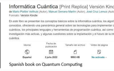 Informática Cuántica (Spanish book on Quantum Computing)