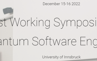 aQuantum in the 1st Working Symposium on Quantum Software Engineering (WSQSE)