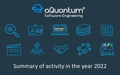 aQuantum: summary of activity in the year 2022