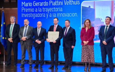 Mario Piattini, “Award of Castilla-La Mancha for the research and innovation trajectory”